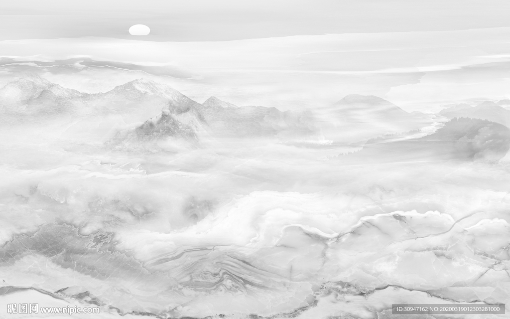 简约石材新背景墙 TIF分层