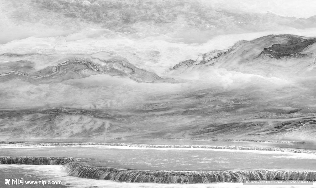 灰色石材新背景墙 TIF分层