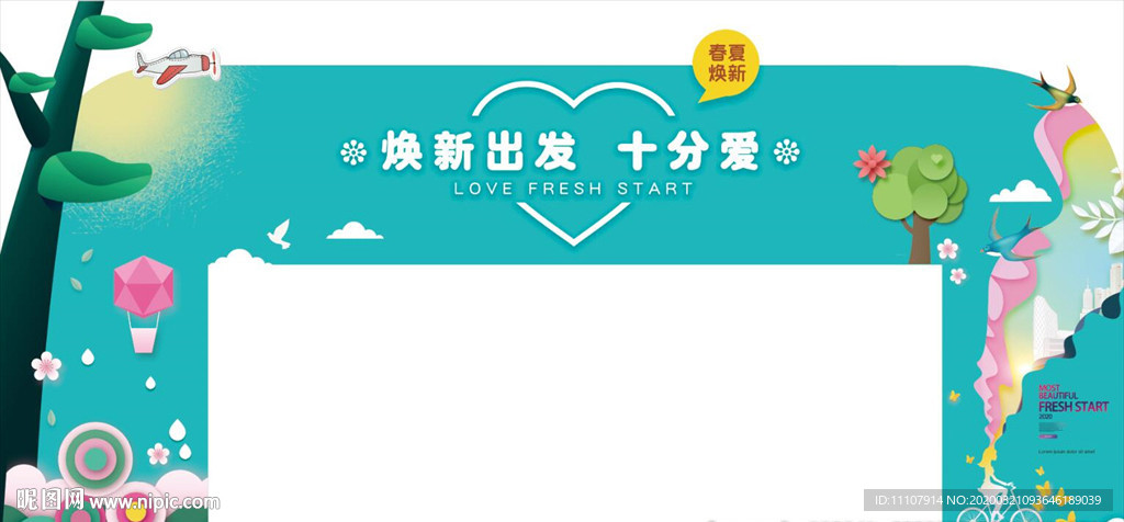 春季门头 蒂芙尼兰 春天 花鸟