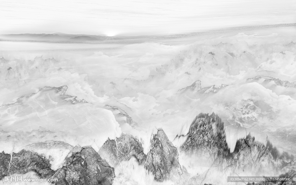 酒店大气石纹背景 TIF分层