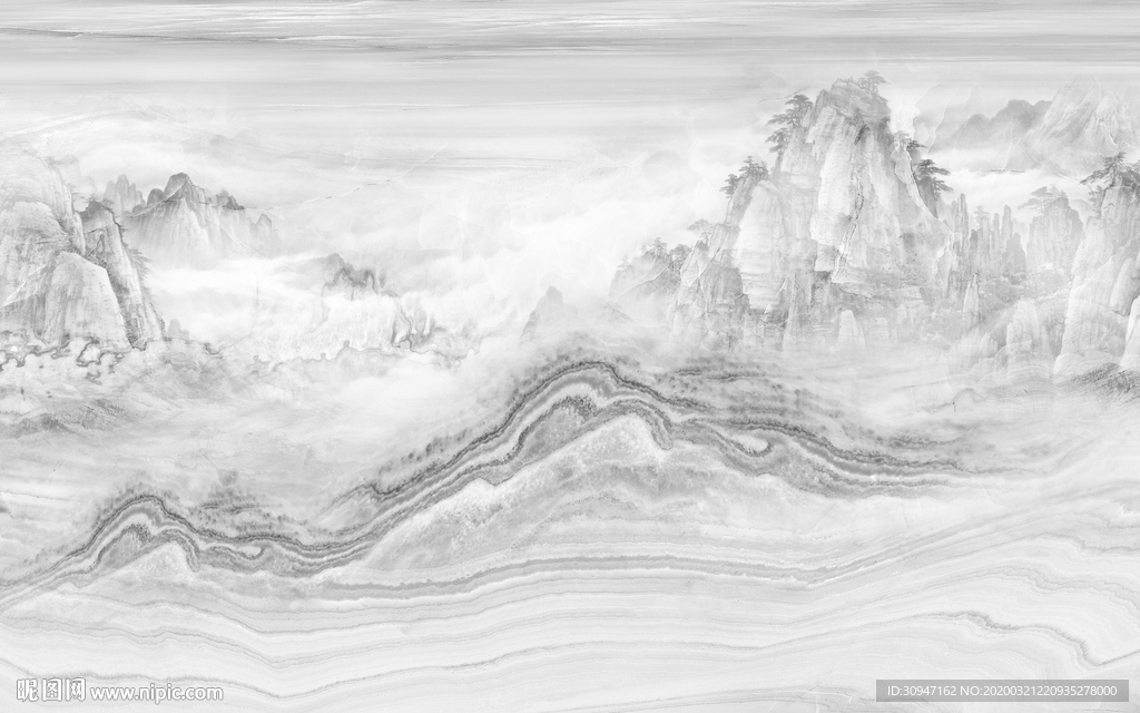 简约大气石纹背景 TIF分层