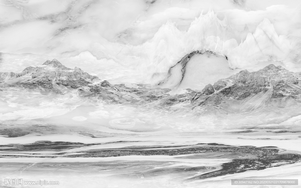 豪华大气石纹背景 TIF分层