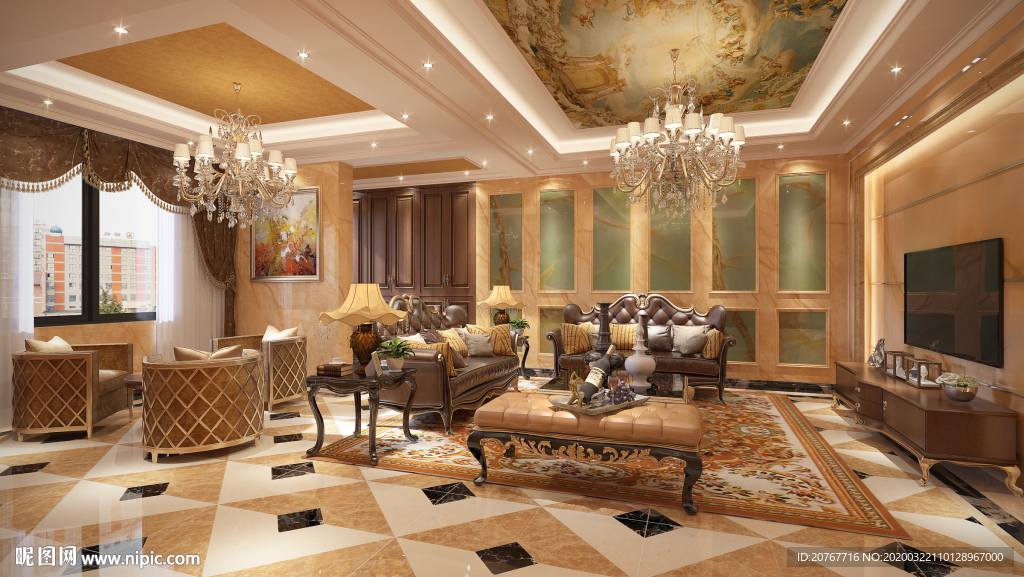 大厅客厅装修效果图