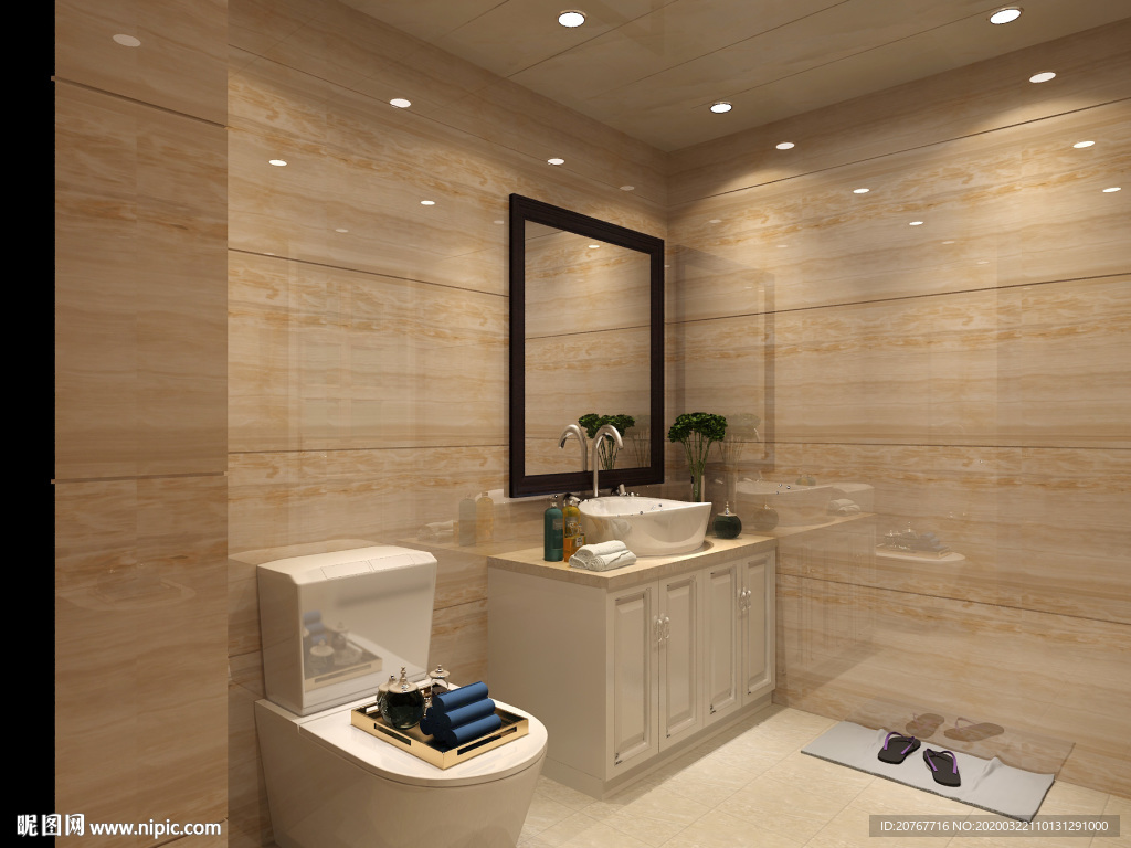 浴室装修效果图