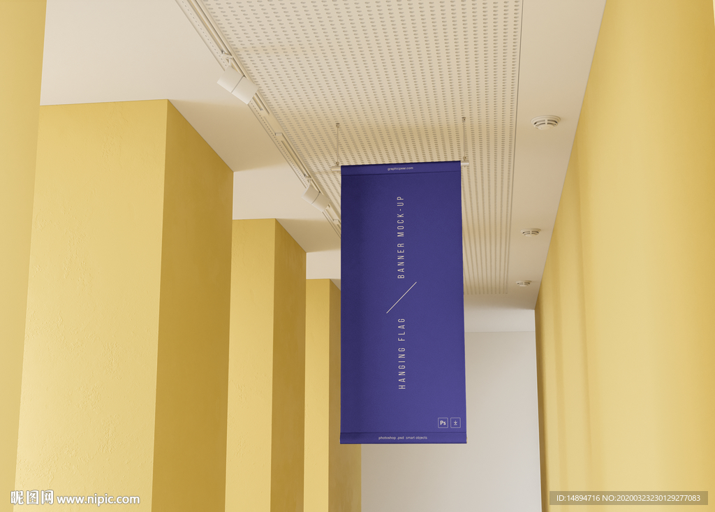 吊旗样机挂旗样机图片