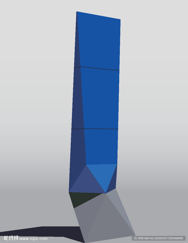 导视牌模型图片