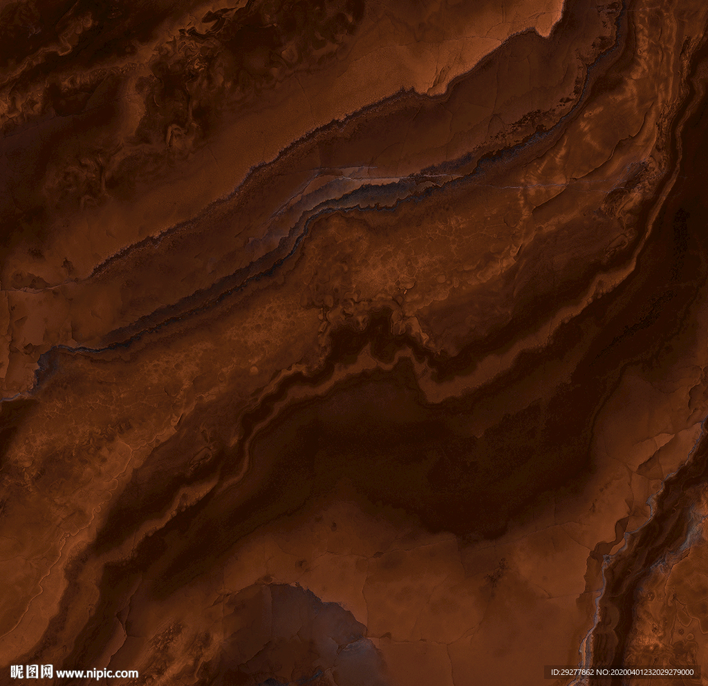 咖色大理石 PSD通道分层