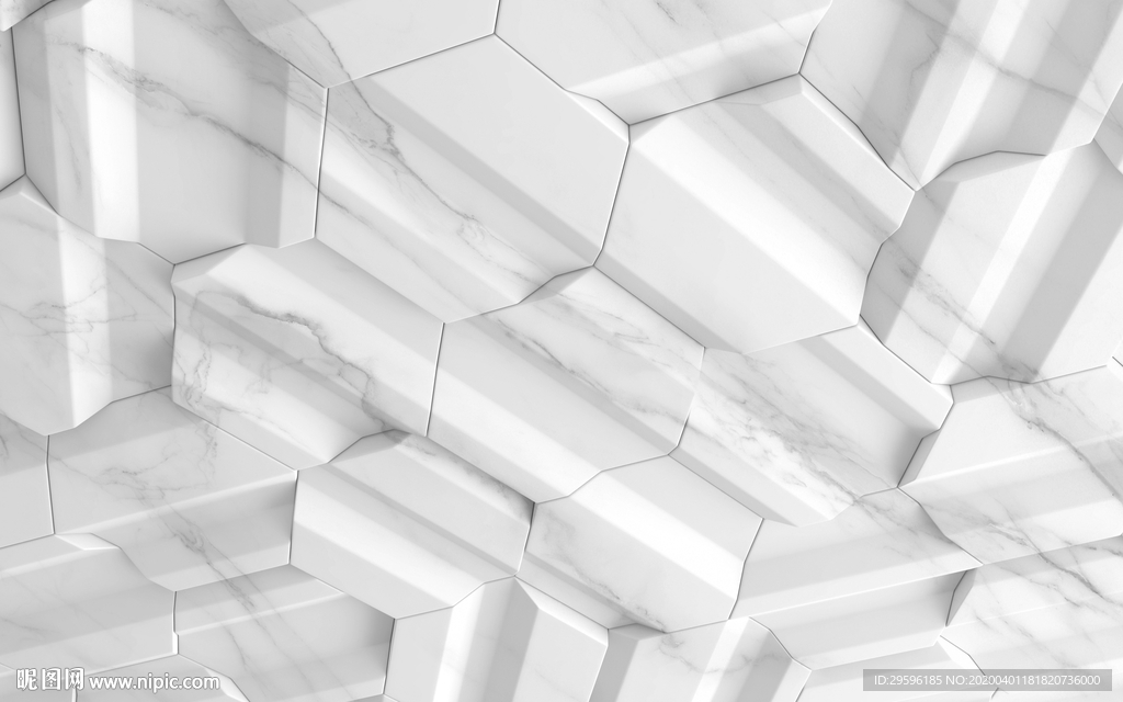 立体白色新无框画 tif分层