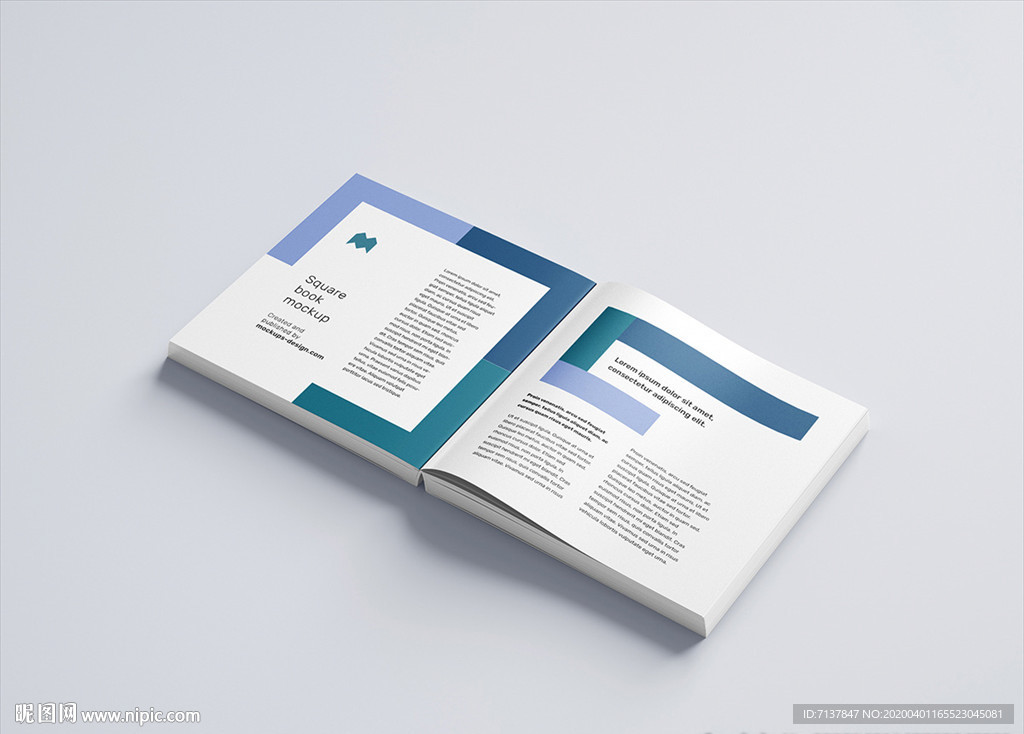 宣传画册样机
