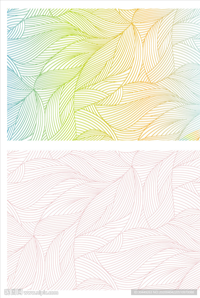 矢量抽象线条纹蓝色科技线条几何