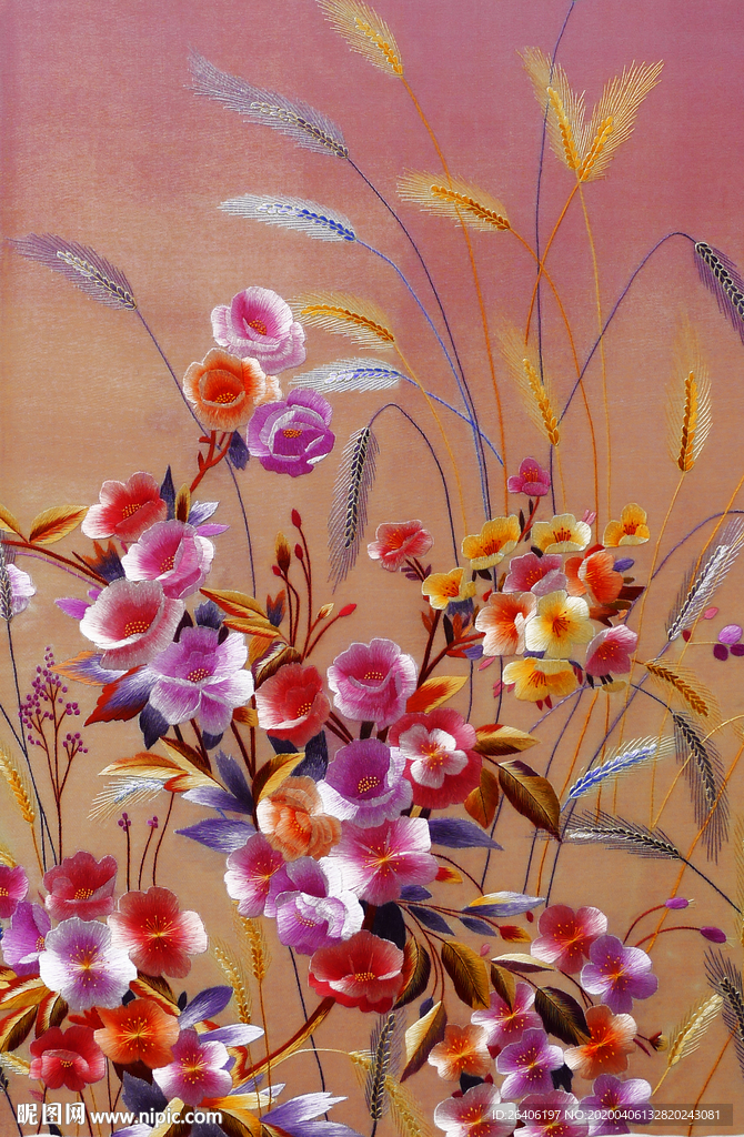 唯美超质感民族风藏羌刺绣