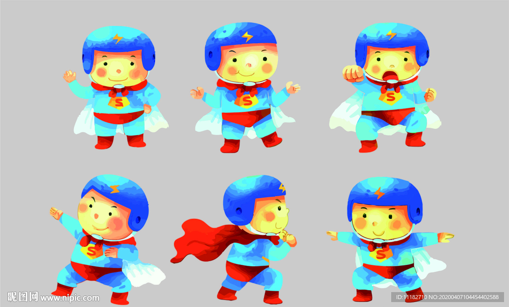 卡通超人动态图