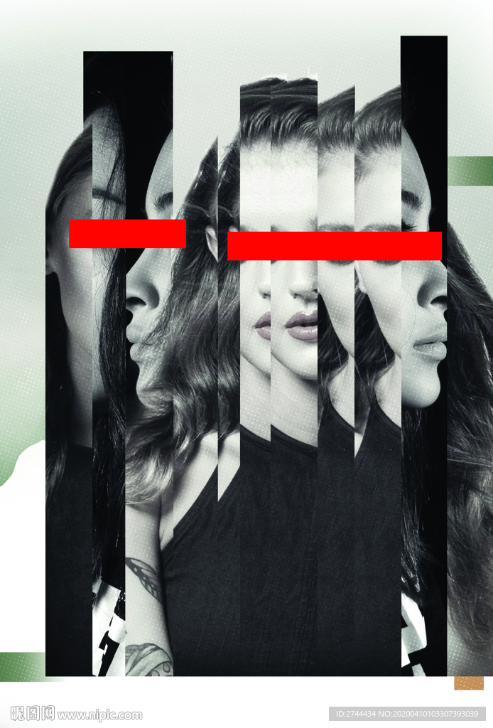 DJ海报音乐节创意前卫海报