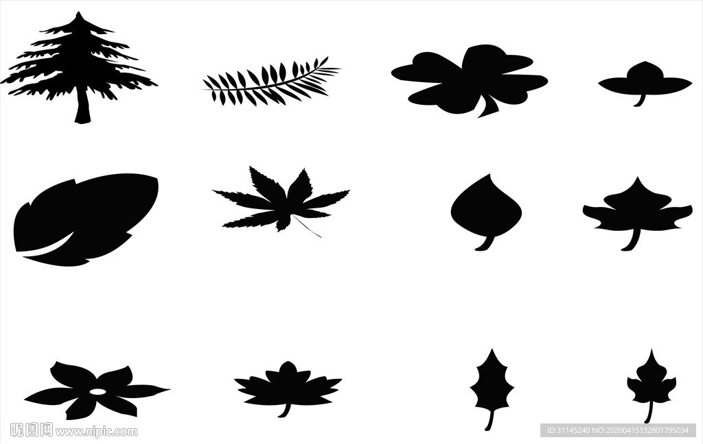 绿色植物小元素