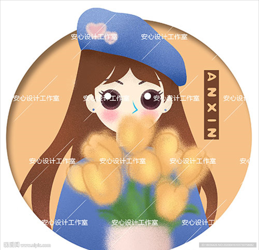 原创Q版手绘卡通人物