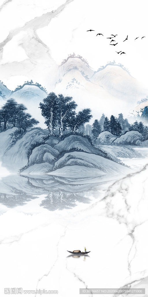 高清 现代风玄关画 TIF分层