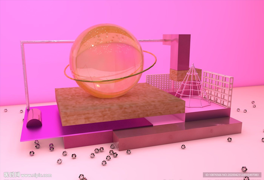 C4D 场景 C4D设计 颁奖