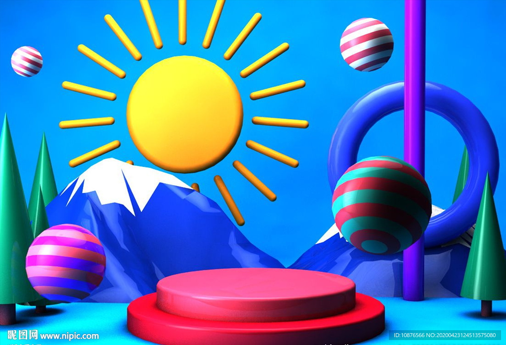 C4D 场景 C4D设计 颁奖