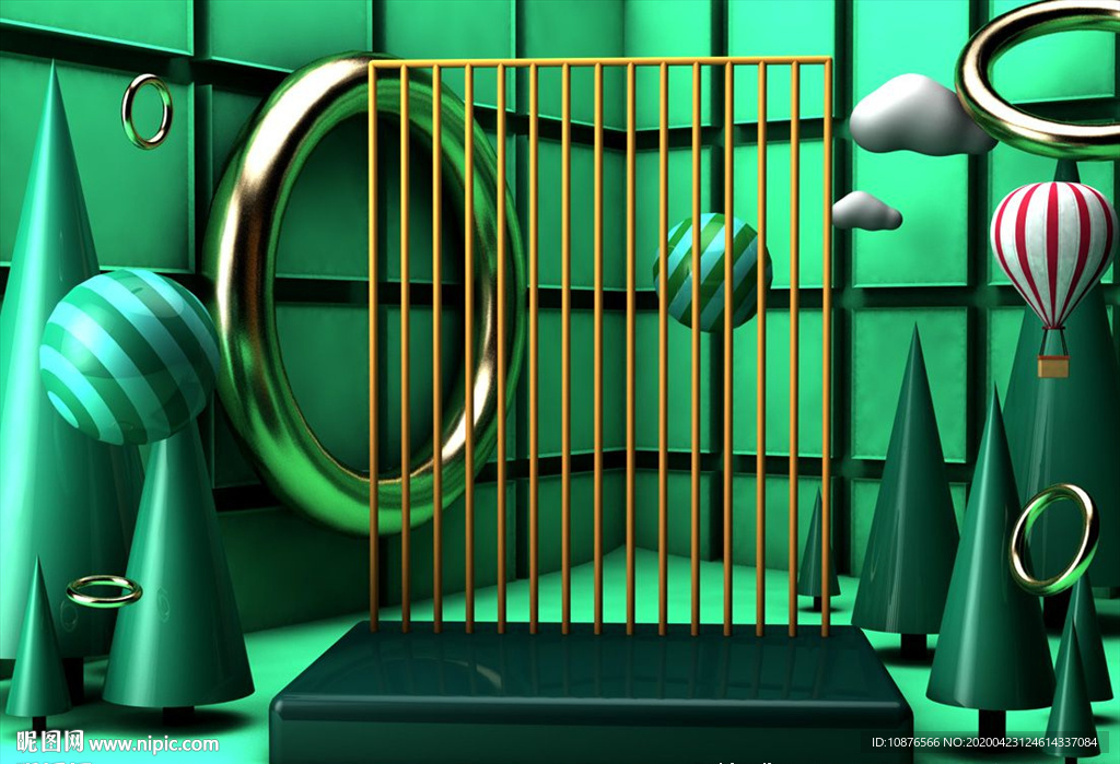 C4D 场景 C4D设计 颁奖