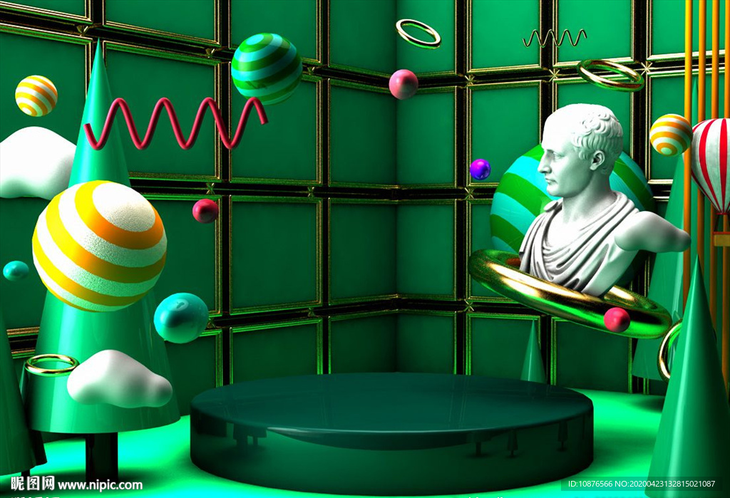 C4D 场景 C4D设计 颁奖