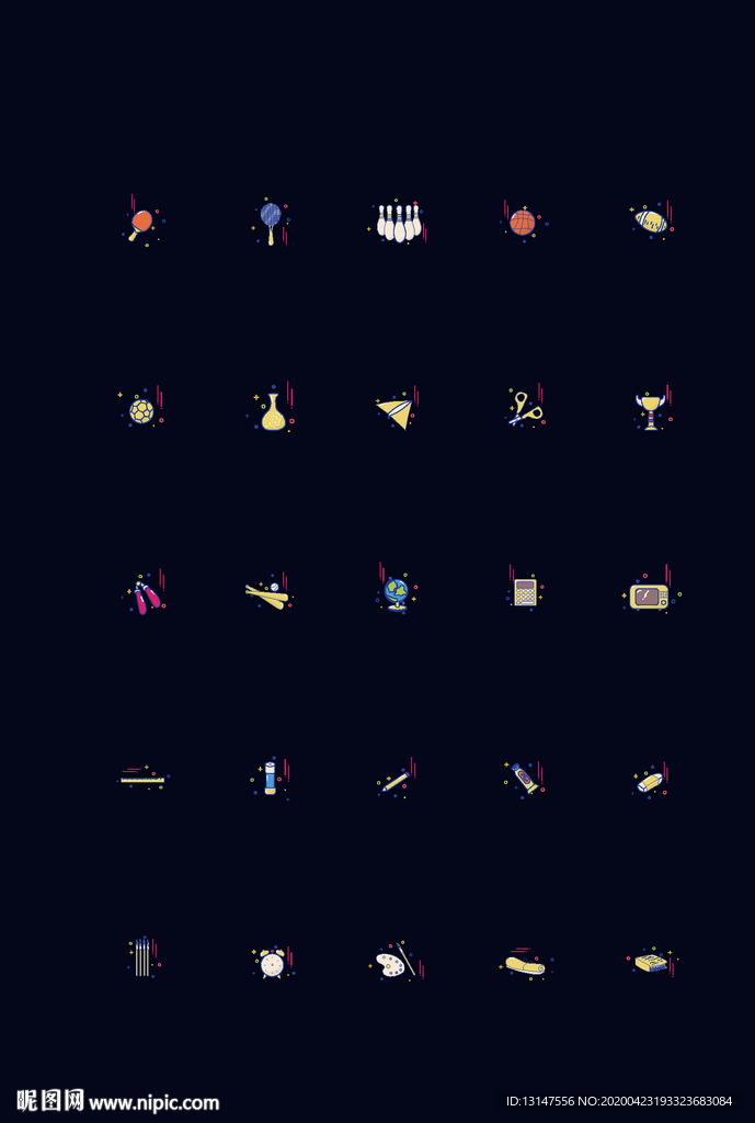 线上体育教学图标icon