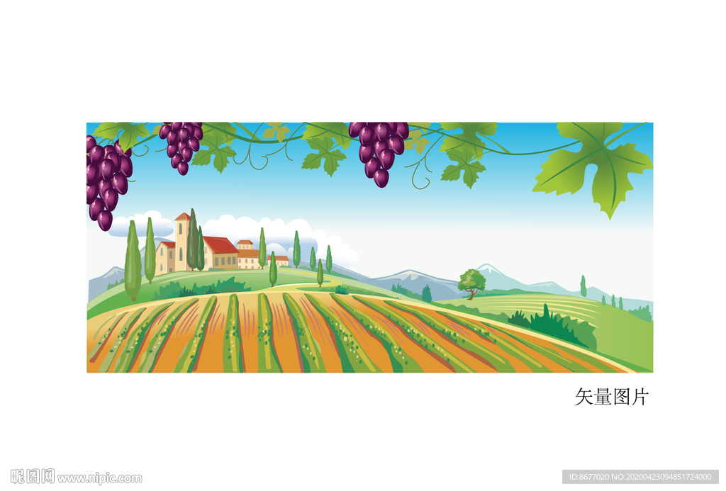 矢量农田