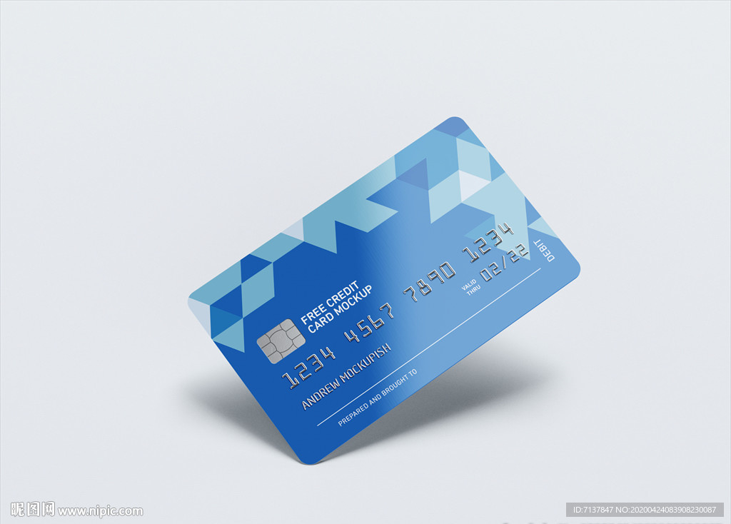 银行卡信用卡样机