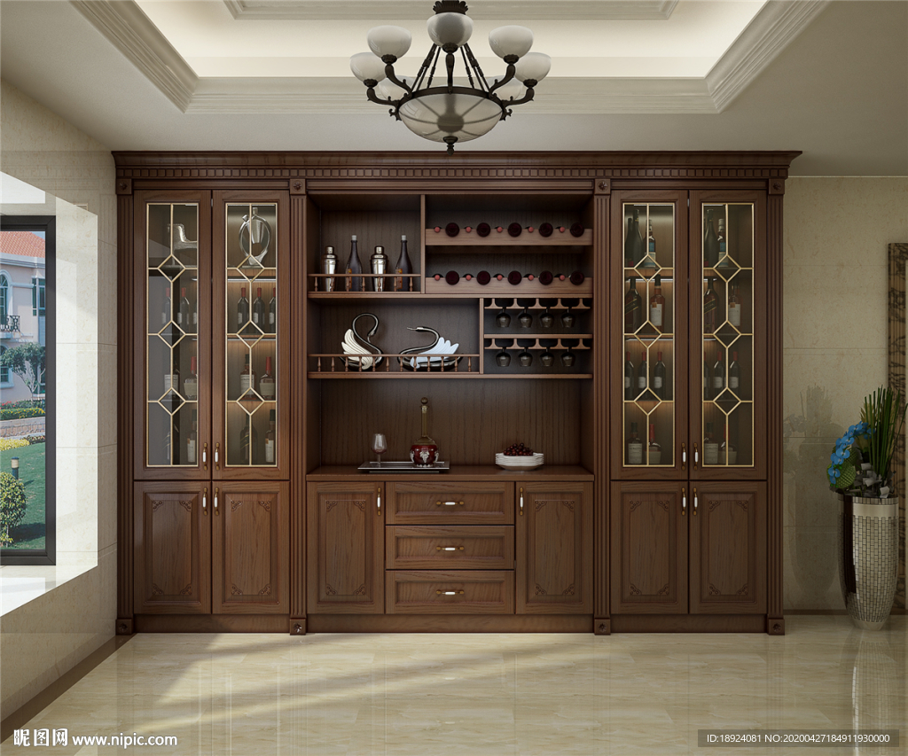 全屋定制 酒柜 高清 家居 设
