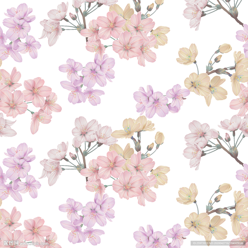 手绘花 花朵 大牌 新款 爆款