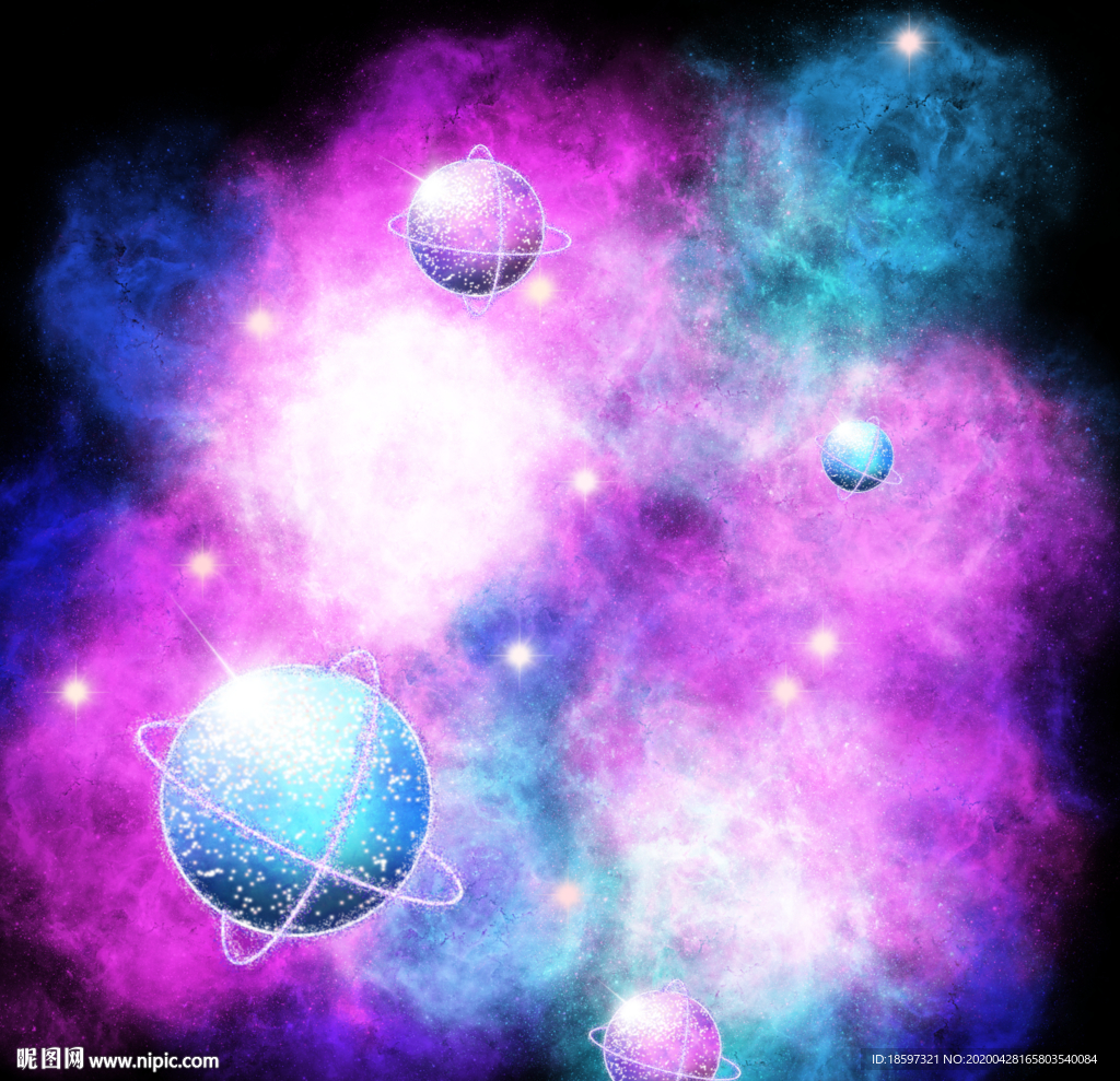 唯美星空科技宇宙壁纸