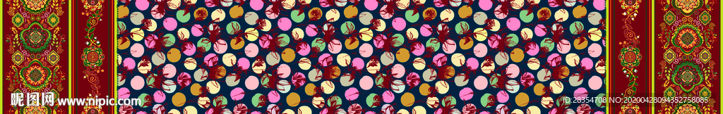 定位图片 网布 炫彩 双边