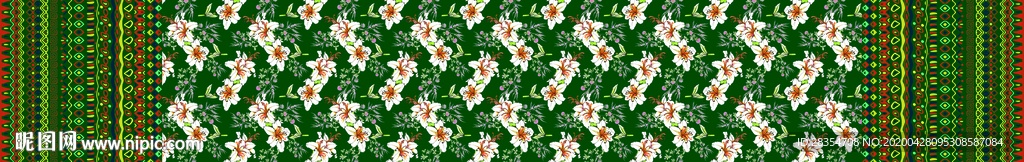 双边  花卉 设计  网面