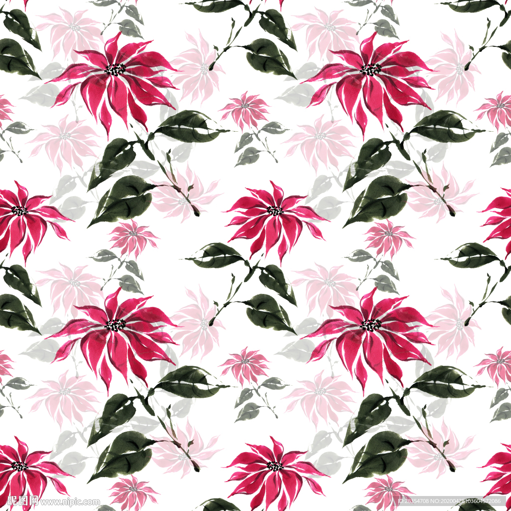 叶子花 花卉 设计 炫彩