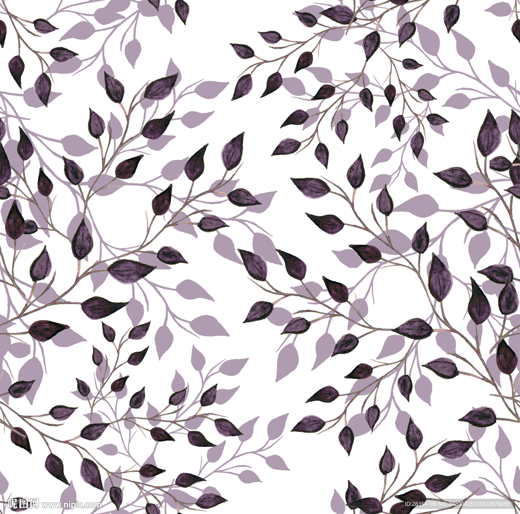 链条 叶子 简约 大牌