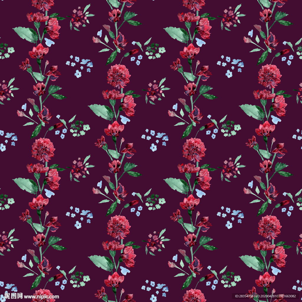 叶子花 炫彩 链条 设计