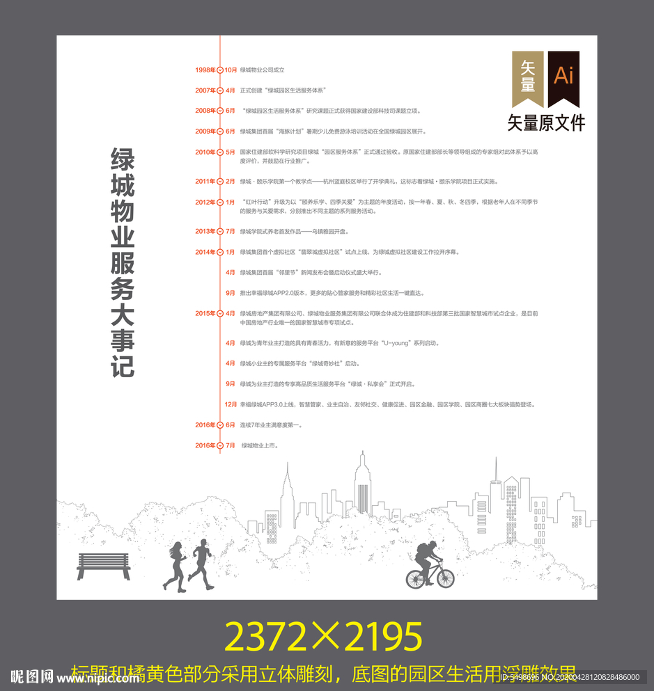 售楼处品牌展示墙 工法立面