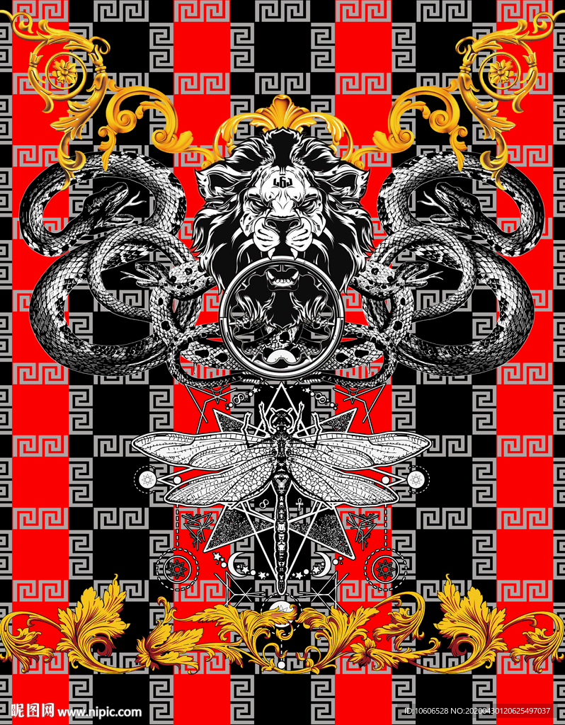 潮牌男装数码印花