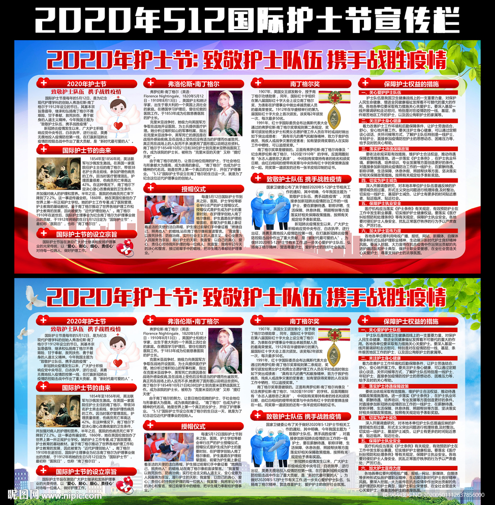 国际护士节宣传栏