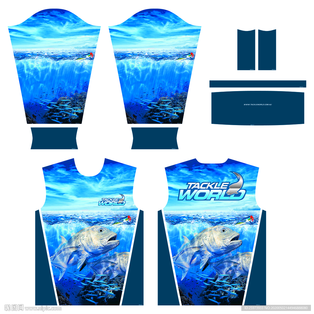 大牌 咸鱼 骑行服 钓鱼服