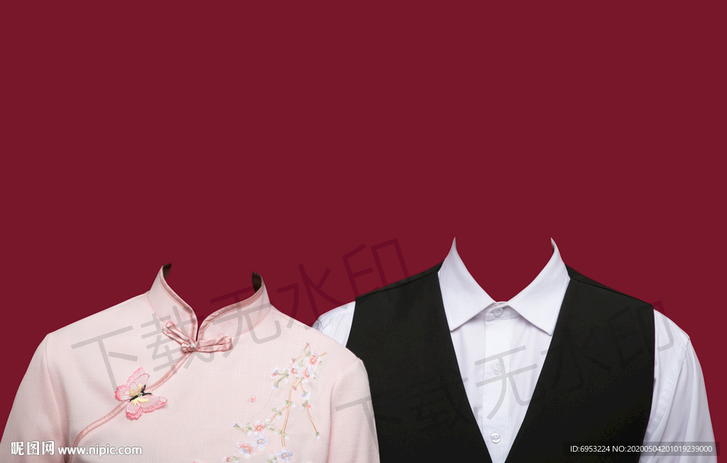 古典民国风结婚登记照