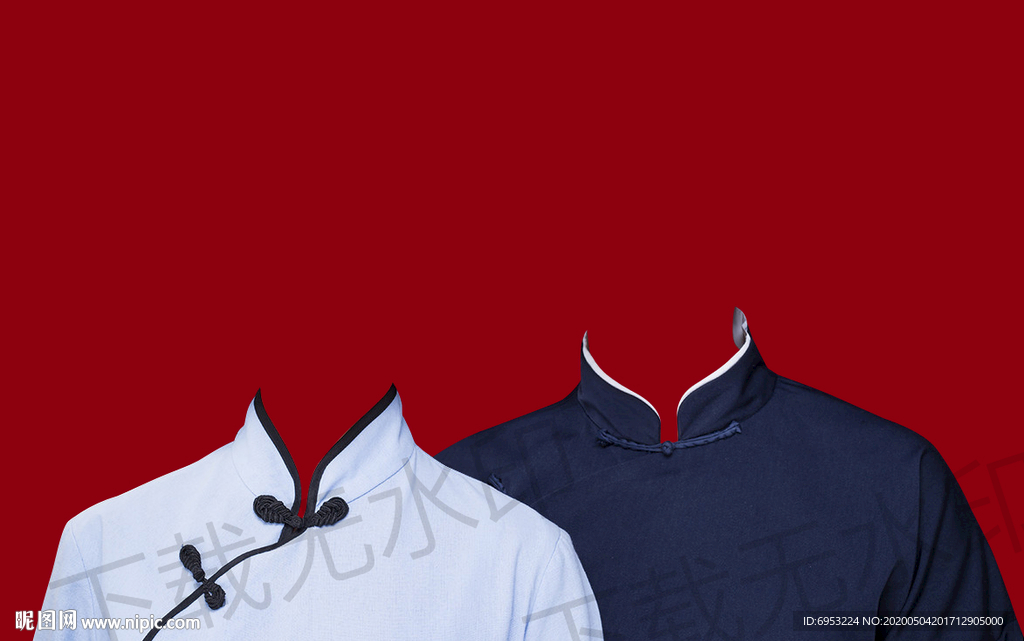 结婚登记照民国风