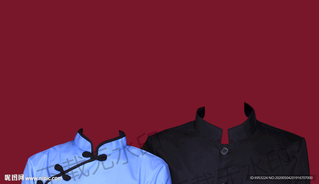 民国风结婚证件照登记照模板