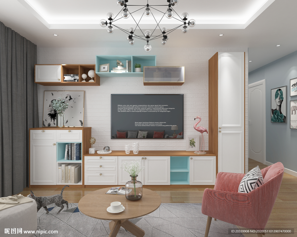 电视柜-全屋定制