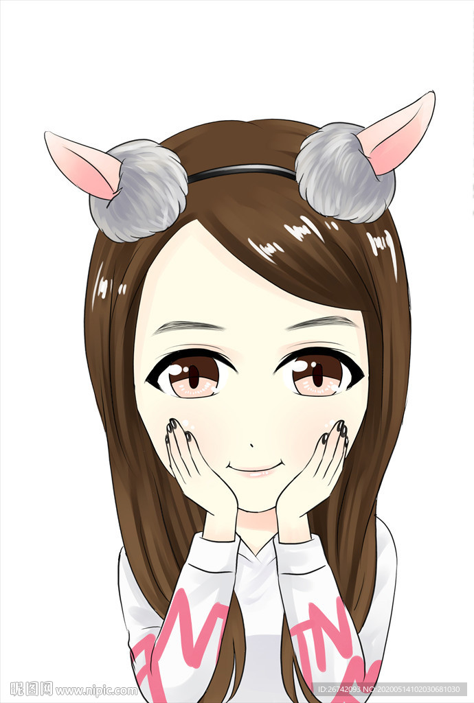 原创Q版 PSD精细分层人物