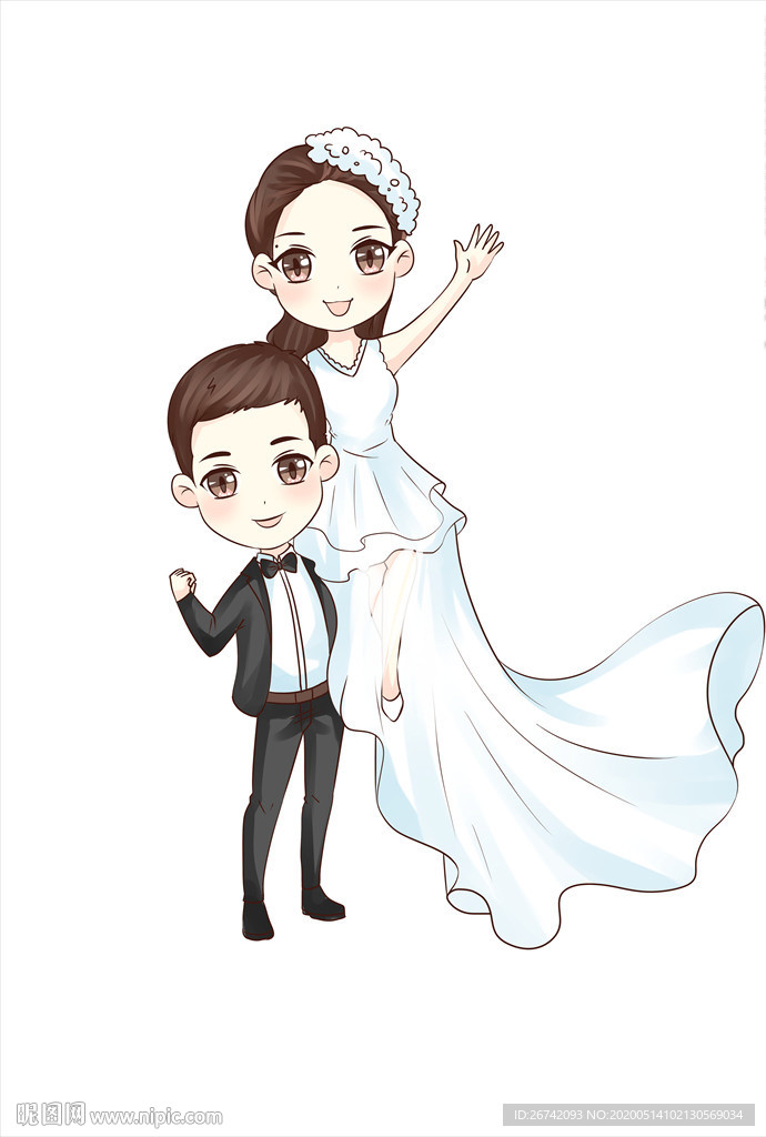 原创Q版 PSD精细分层人物