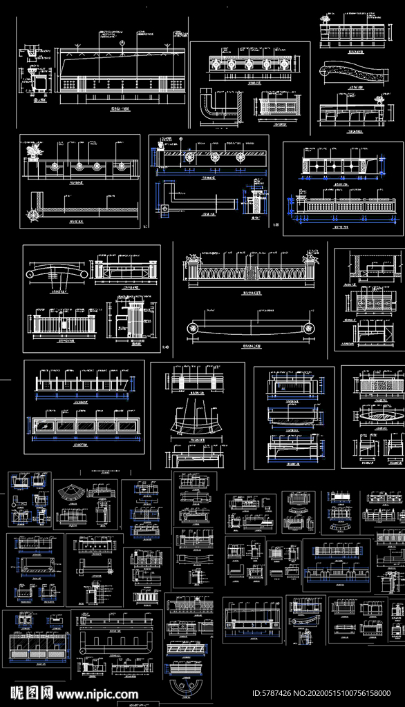 服务台CAD装修图