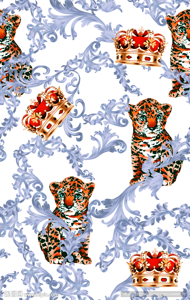 老虎 皇冠 大牌 男装