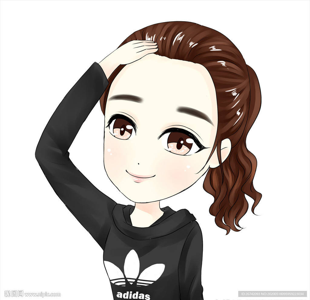 原创Q版 PSD精细分层人物