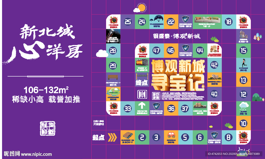 房地产暖场活动大富翁棋