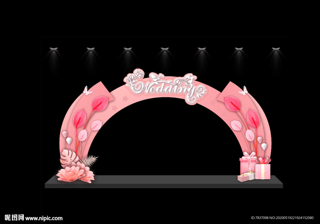 结婚拱门 拱门
